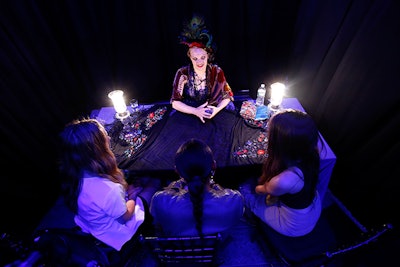 At the third annual Summer Party on the High Line presented by Coach in June 2013, guests consulted a fortune-teller at the vintage-inspired carnival.