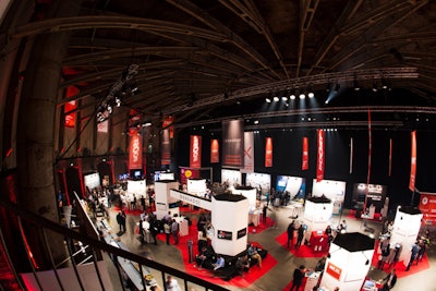 The conference emphasized high production values and interesting presentations.