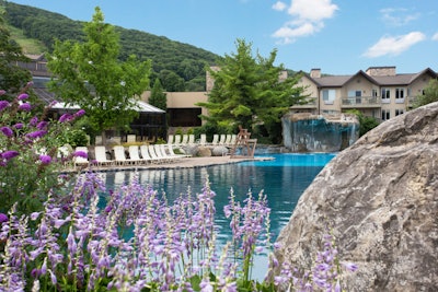 Outdoor Pool at Minerals Hotel at Crystal Springs Resort