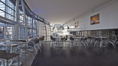 Crown Corner - Contemporary space offering spectacular views of Maple Leaf Square and the city skyline, perfect for a reception up to 350 people