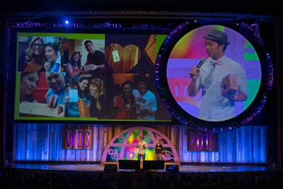The summit includes main stage presentations in the mornings and evenings with attendee-led meetups in between.