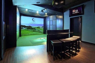 Golf Simulator -Share a pint and friendly golf match with multiple courses and challenges available