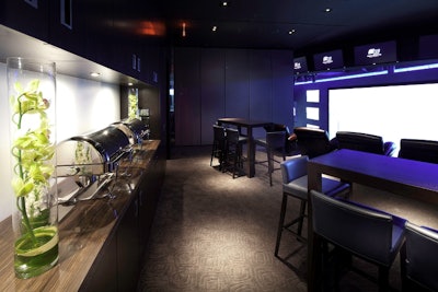 Suite - 3 semi private suites available, overlooking the arena and 39ft HD TV