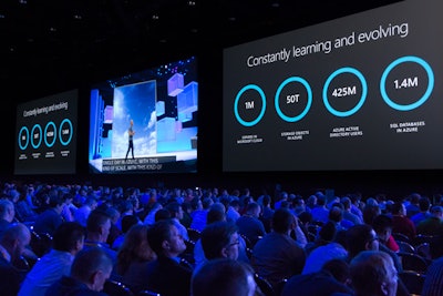 The conference showed an IT and developer audience how their respective specialties worked together in the real world.