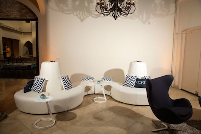 The opportunities are endless with the Powered Banquette System. Create serpentine seating with power so your guests can charge up their electronics in style.