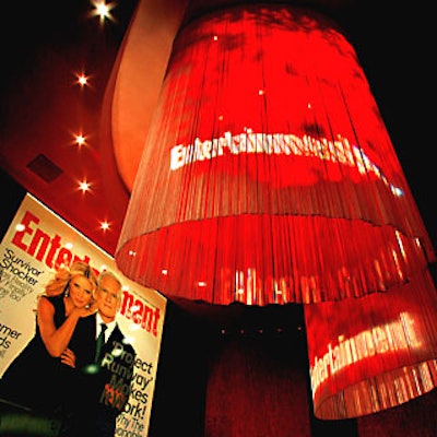 As is typical of its annual pre-Emmy party, Entertainment Weekly took over a hotspot—Republic—and covered it in logos.