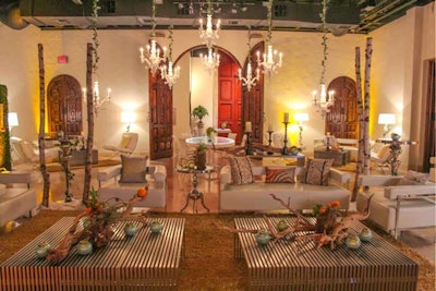 Accessorize with pillows, greenery, and unique lighting to pull a space together.