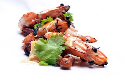 Mezetto's grilled shrimp