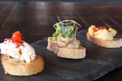 Mezetto's crostini trio