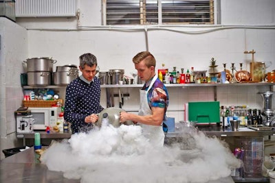 Sam Bompas and Harry Parr started out as jelly purveyors, eventually building a production studio for experimenting and creating food-based installations.