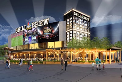 1. NBC Sports Grill & Brew