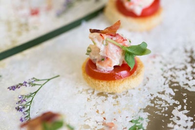 Delicious Hors D'oeuves from The Catered Affair