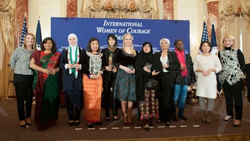 10. International Women of Courage Awards