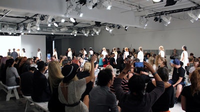 POP14 - an #AESNYC venue - #NYFW Fashion Runway Show