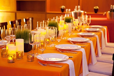 A beautiful table setting by The Catered Affair