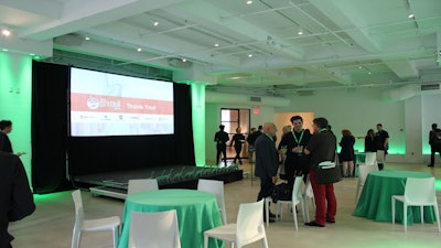 Venue57 - an #AESNYC venue - post-Conference Cocktail reception on the spacious 9th floor