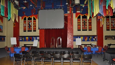 The Knight Club Presentation Set Up