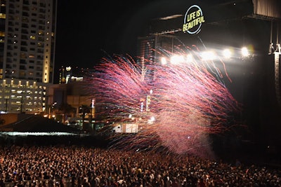 In 2015, the Life Is Beautiful festival drew more than 108,000 attendees to downtown Las Vegas over three days.