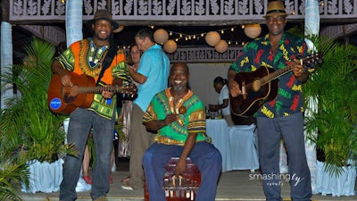 Band At Jamaican Wedding