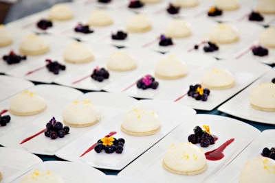 A Beautiful Dessert by The Catered Affair