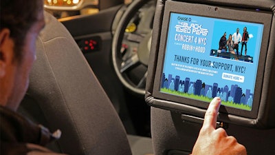 We promoted awareness and urged donations through unique channels including taxi touch screens and ATMs
