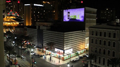 Outdoor 3D Projection and Video Content In New Orleans