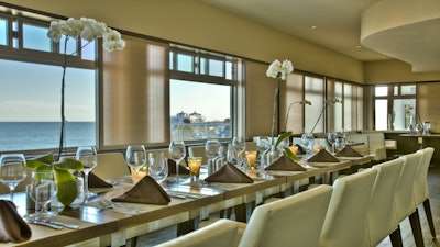 CBC Main Dining Room with Ocean Front View