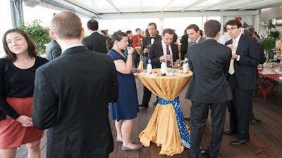 The climate controlled indoor space can accommodate over 100 guests, available year round.