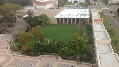 Garden view from California Tower