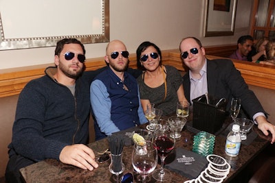Guests took home Mashable-branded aviator sunglasses.