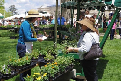 6. Washington National Cathedral Flower Mart