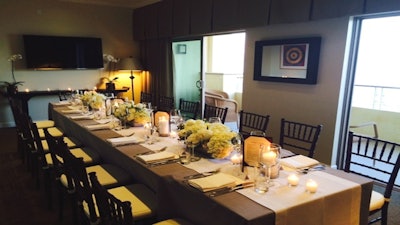 Intimate gathering in Private Dining Room