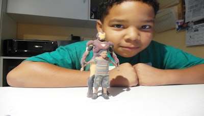 Lebron With Iron Man Figurine