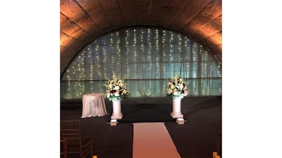 Guastavino's Wedding Strip Lights