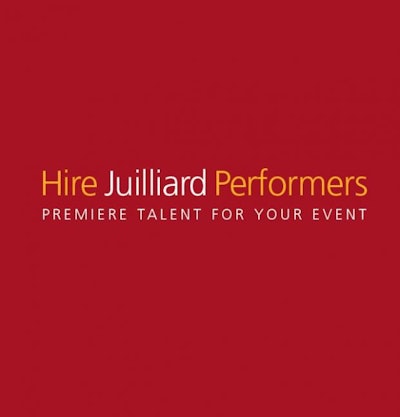 Hire premier talent for your event with Juilliard performers.