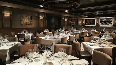Mastro's DC Main Dining Room