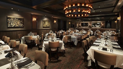 Mastro's DC Main Dining Room Cont.