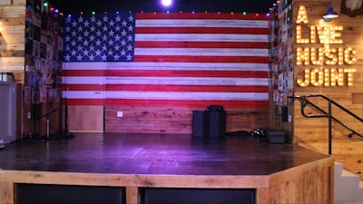 Tin Roof's Famous Stage
