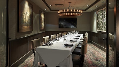Mastro's DC Private Dining The Mastro's Room