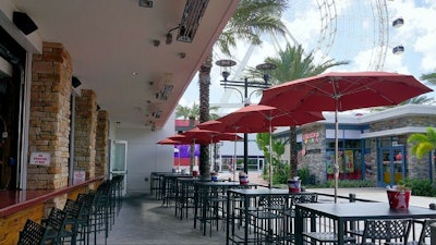 Bar Patio & The Best View in Town of the Orlando Eye