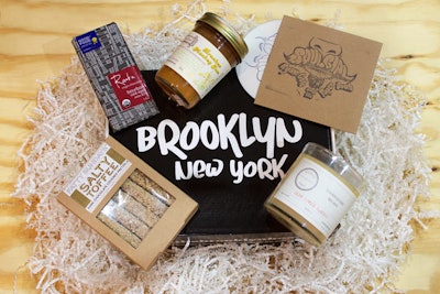 Just in time for corporate gifting season is Brooklyn Box, a subscription gift box filled with various artisan products from the New York borough. Featuring an assortment of goodies, including Fatty Sundays pretzels, Drunken Monkey jam, and Midwood Candle Company candles, the boxes deliver four to five hand-selected items straight to anyone’s doorstep. Pricing starts at $29 for a month-to-month subscription.