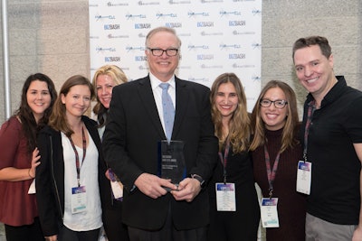 BizBash C.E.O. and founder David Adler posed with the team from Barkley Kalpak Agency, after its Event Style Award win.