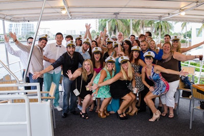 The Koncept Events team went on a cruise as part of a overall program designed to show appreciation to employees.