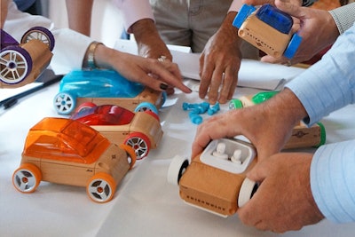 Need 4 Speed, a new offering from Alexandria, Virginia-based Catalyst Teambuilding Events Company, tasks groups with assembling 'snap-together' concept cars from a jumble of model parts. With a focus on strategic planning, time management, and problem-solving skills, the activity allows corporate teams to be playful and productive at the same time. The 30- to 60-minute event is offered globally, with pricing based on the number of participants.