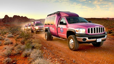 Jump into Nevada’s red sandstone playground at the Valley of Fire State Park.