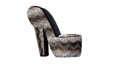 High Heel Stiletto Shoe Chair - Wicked Elements