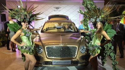 Exotic Jungle Themed Entertainment - Bentley Bentayga Reveal 2015