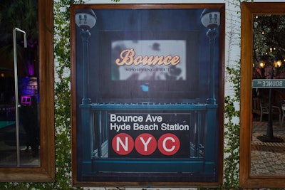 Bounce Sporting Club Art Basel Edition at Hyde Beach Miami