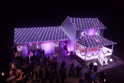 Coupon, Pennsylvania, residents gathered at a local home to receive gifts from RetailMeNot.