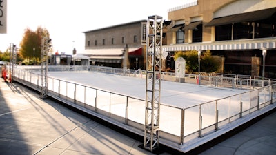 Turnkey ice rink package by All Access, in partnership with Ice-America.